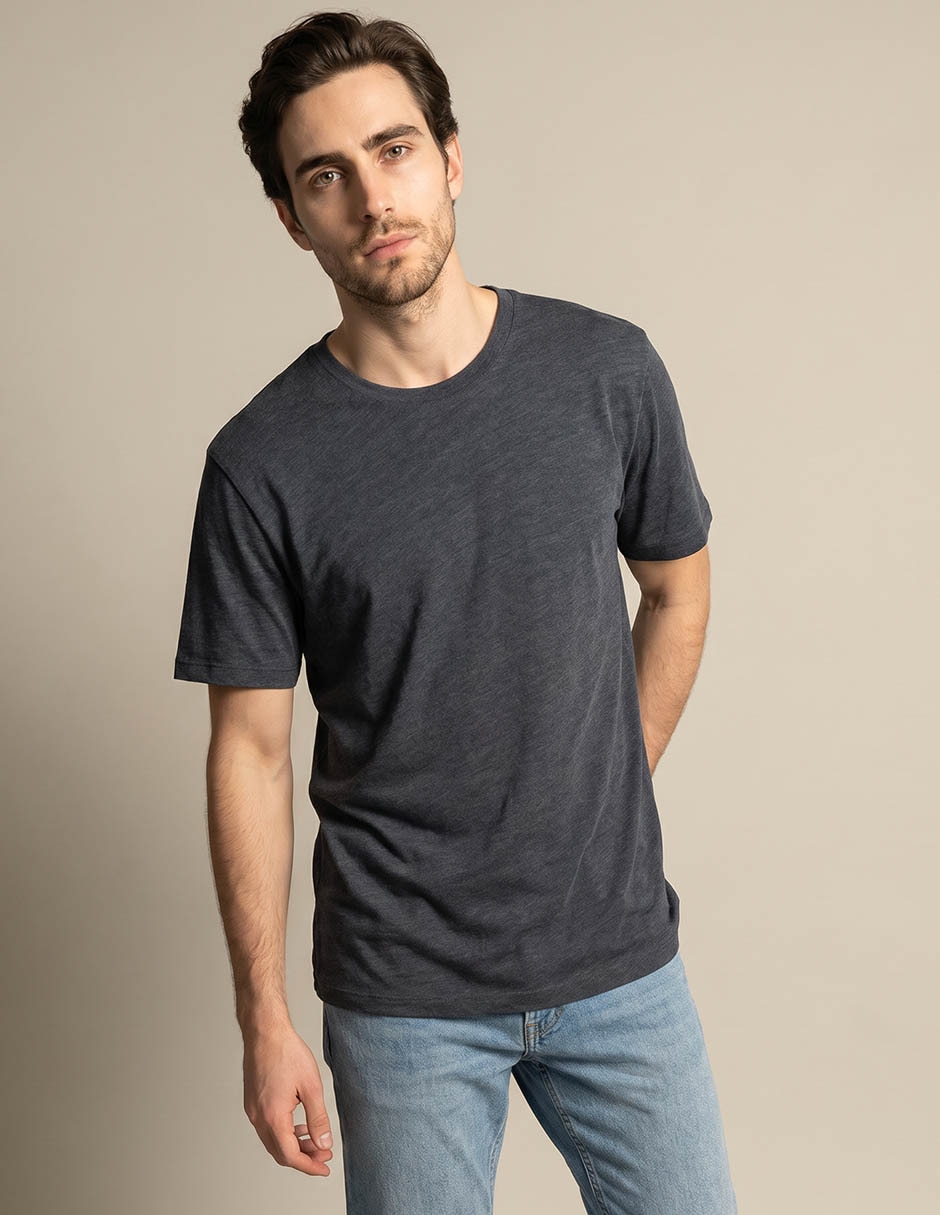 Playera cuello redondo para hombre