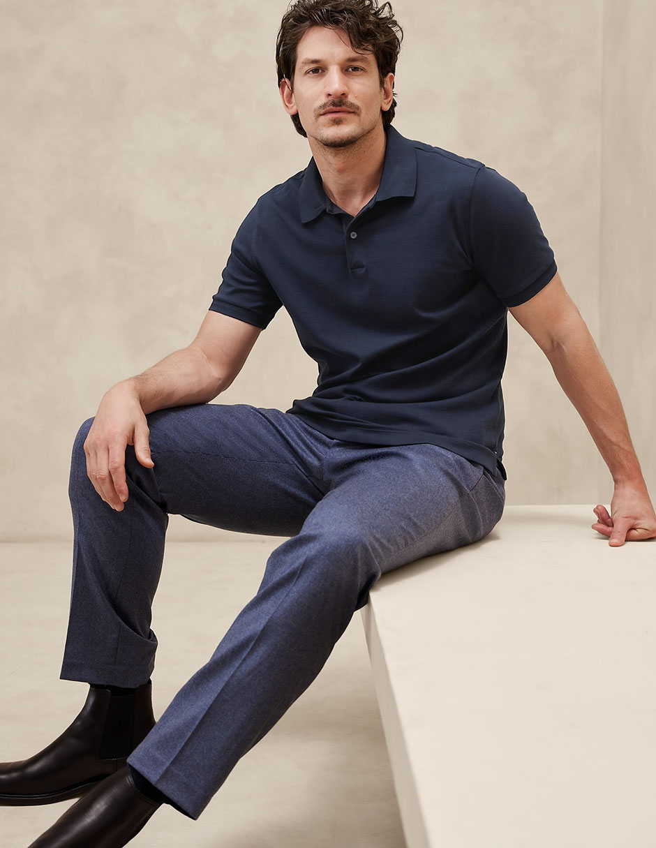 Playera tipo polo para hombre