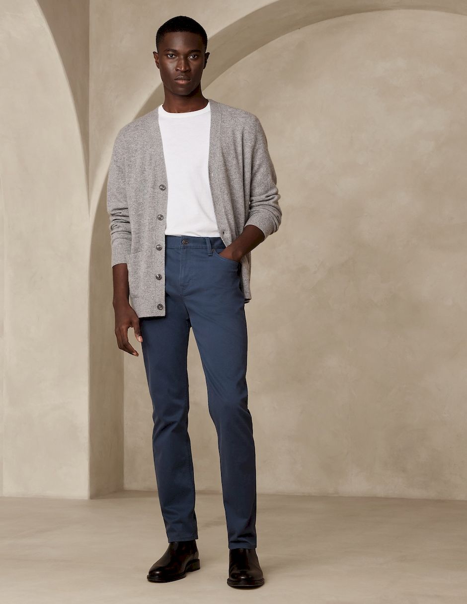 Pantalón Chino Regular Para Hombre
