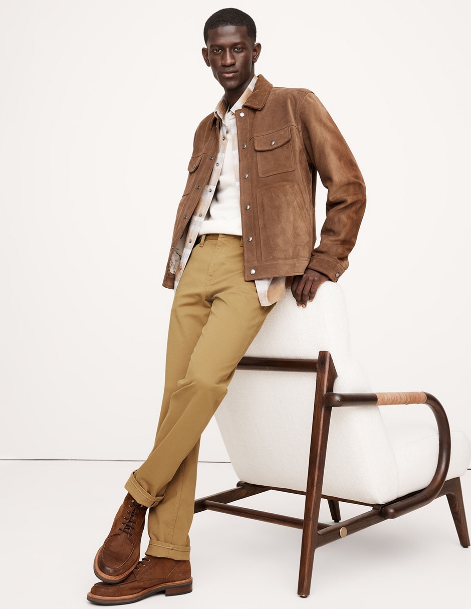 Pantalón Chino Regular Para Hombre
