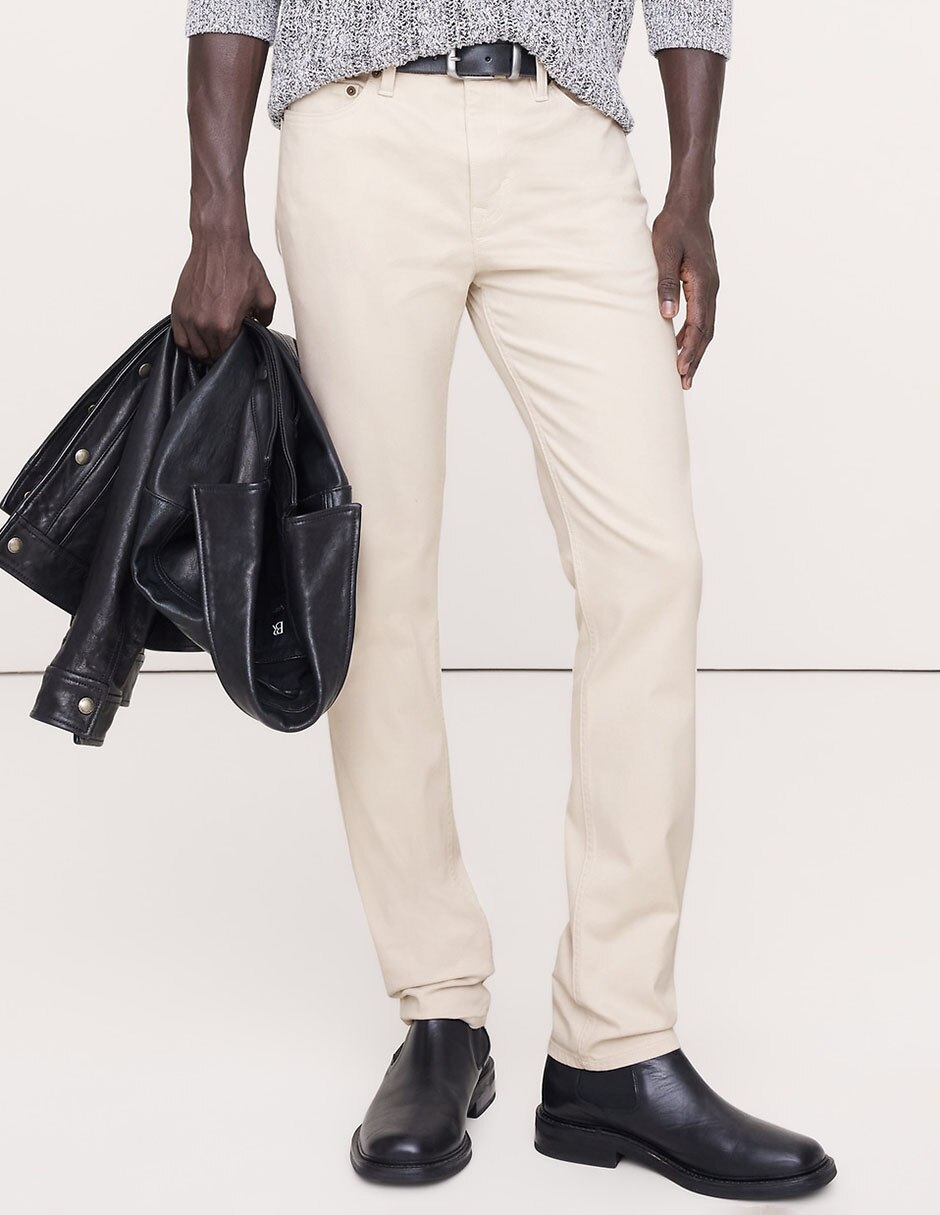 Pantalón Chino Regular Para Hombre