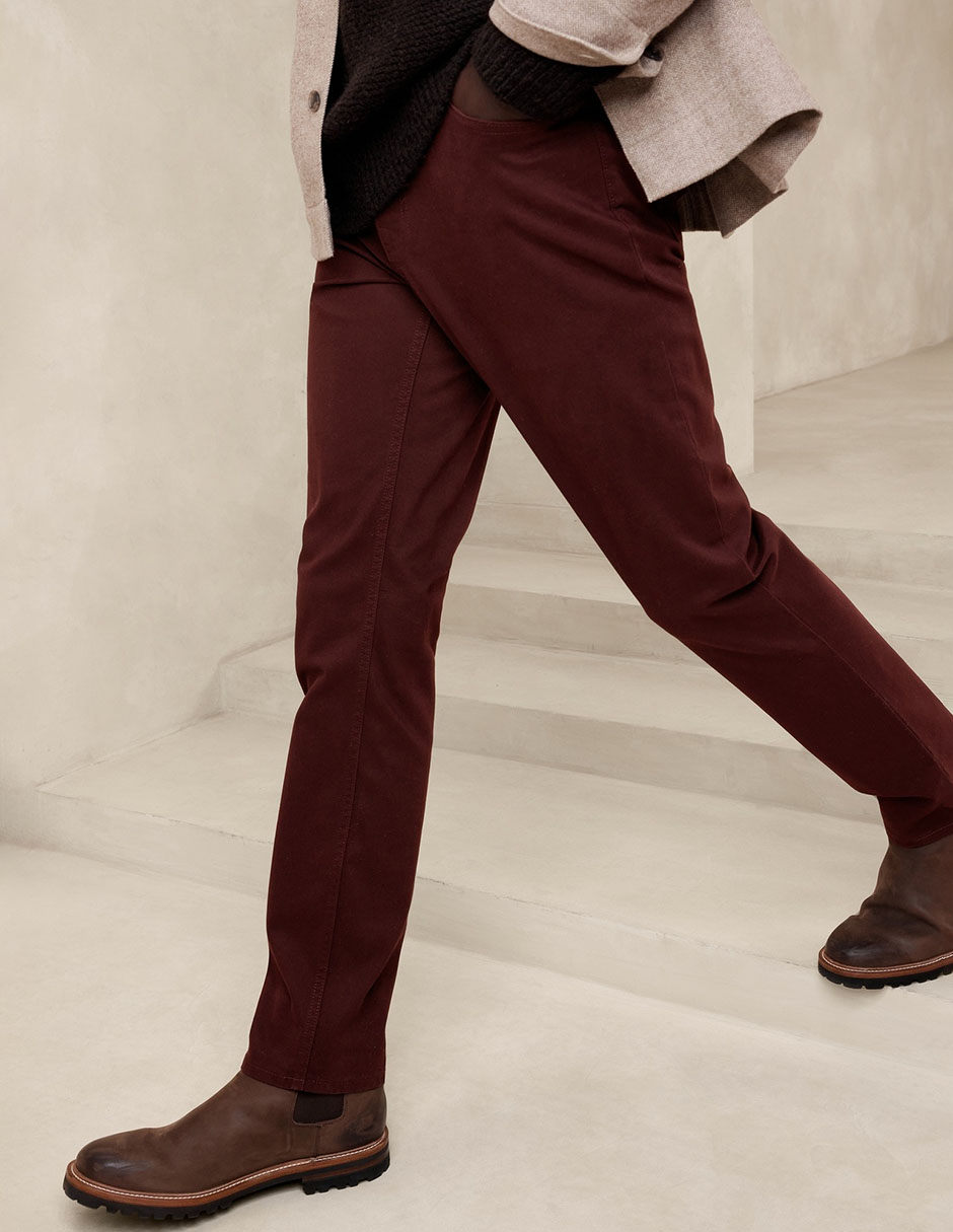 Pantalón chino regular para hombre