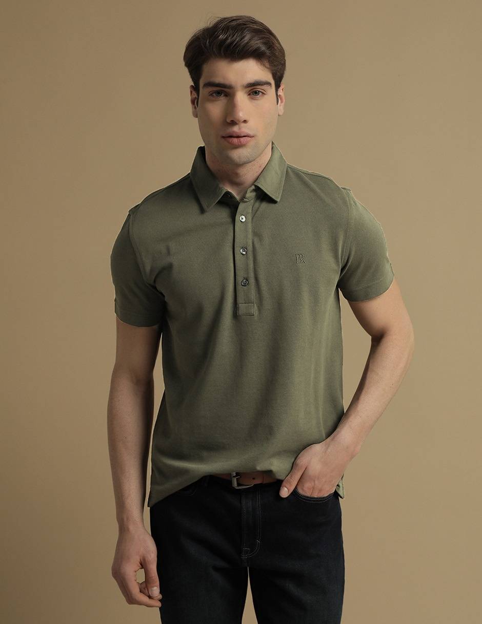 Playera tipo polo para hombre