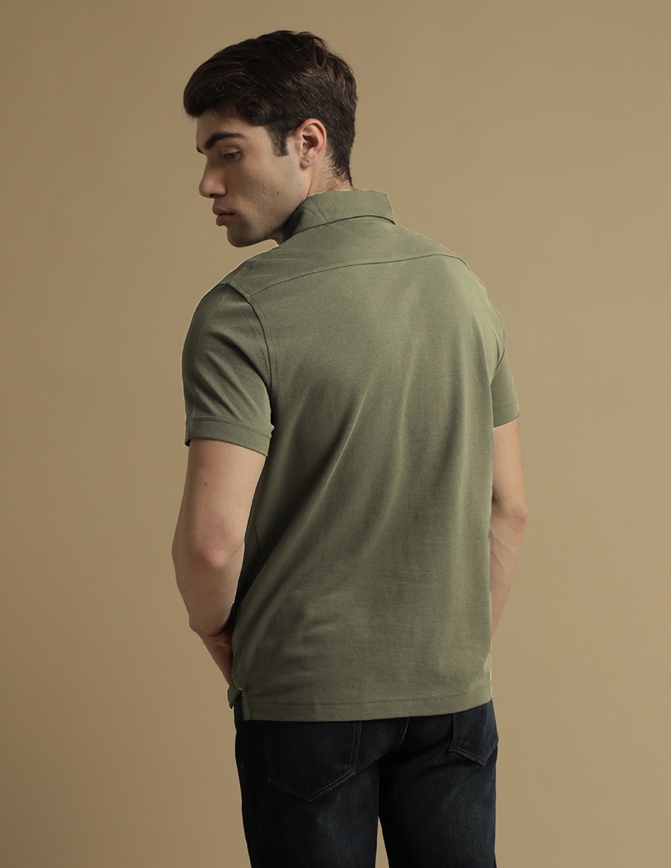 Playera tipo polo para hombre