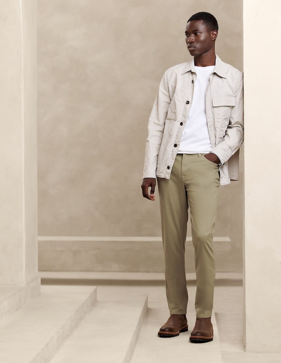 Pantalón Chino Regular Para Hombre