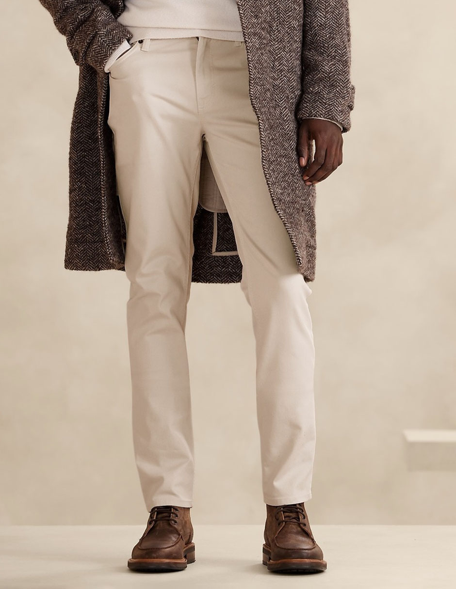 Pantalón Chino Regular Para Hombre