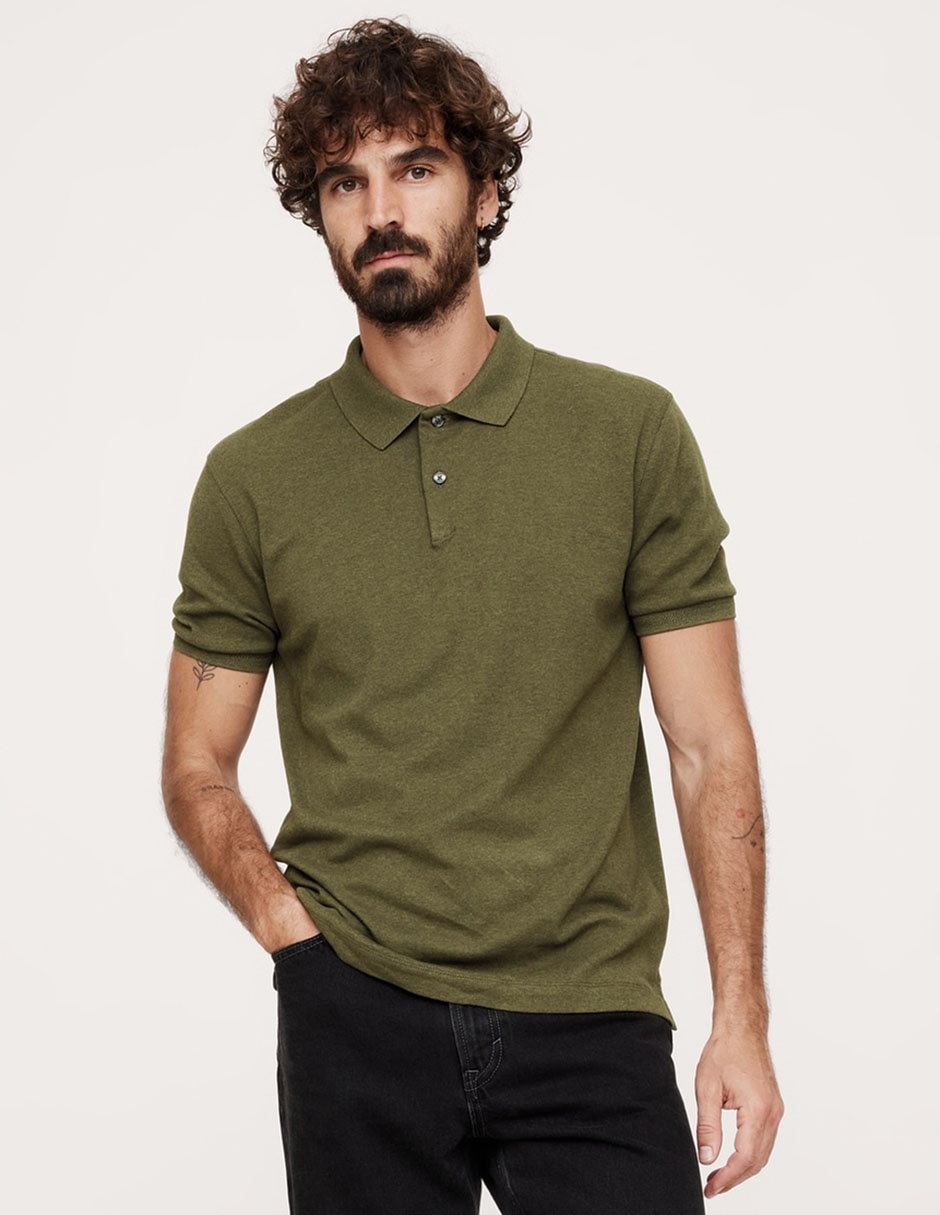 Playera tipo polo para hombre