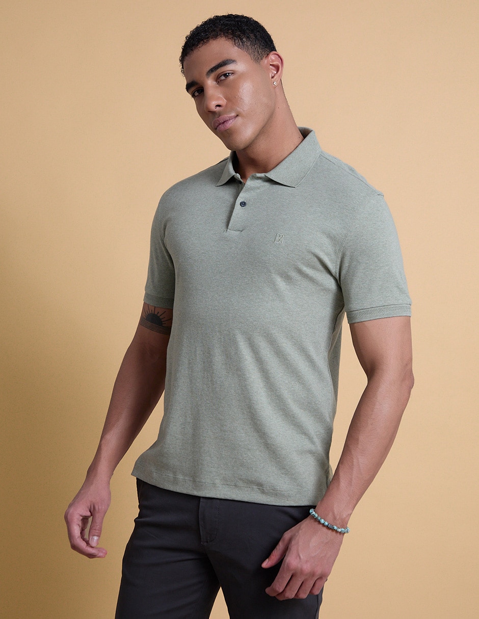 Playera cuello polo para hombre