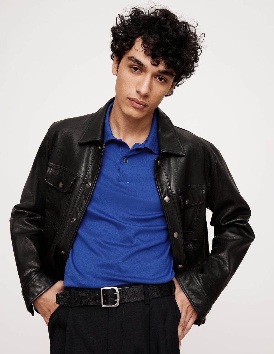Playera tipo polo para hombre