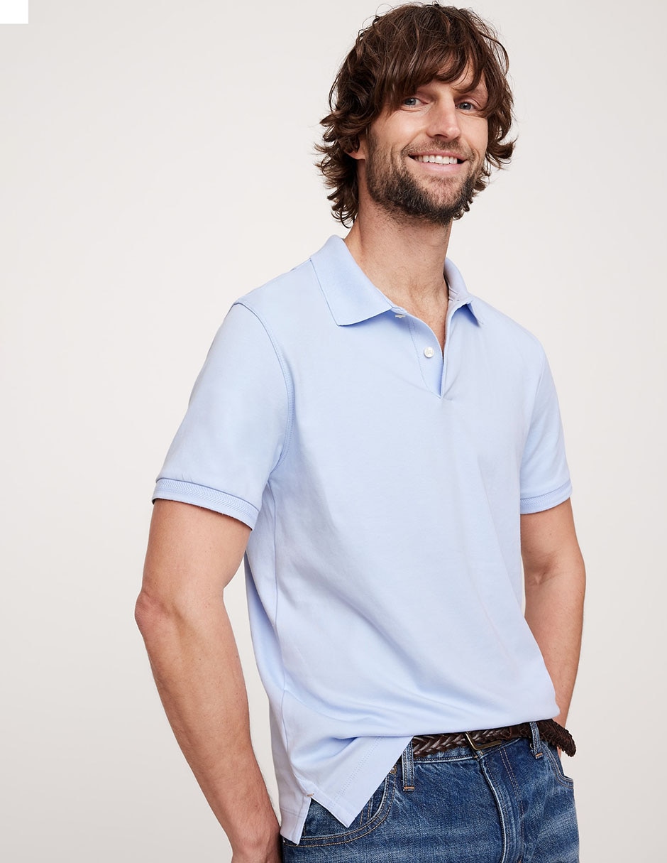 Playera tipo polo para hombre