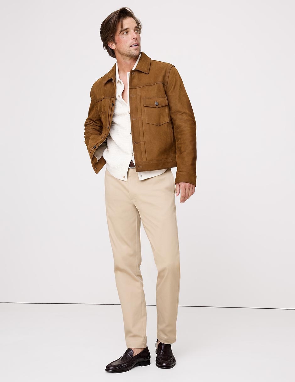 Pantalón de vestir regular para hombre