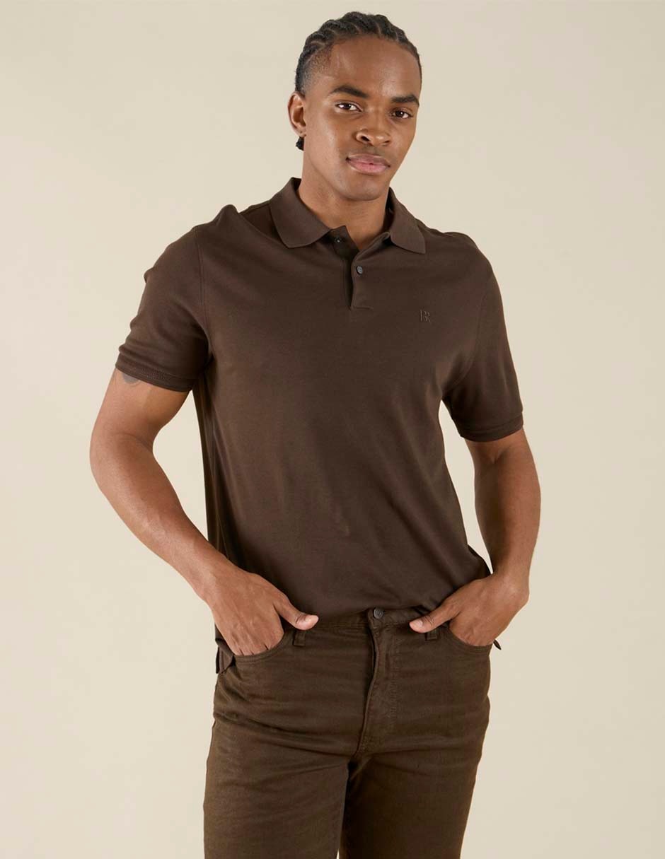 Playera cuello polo para hombre