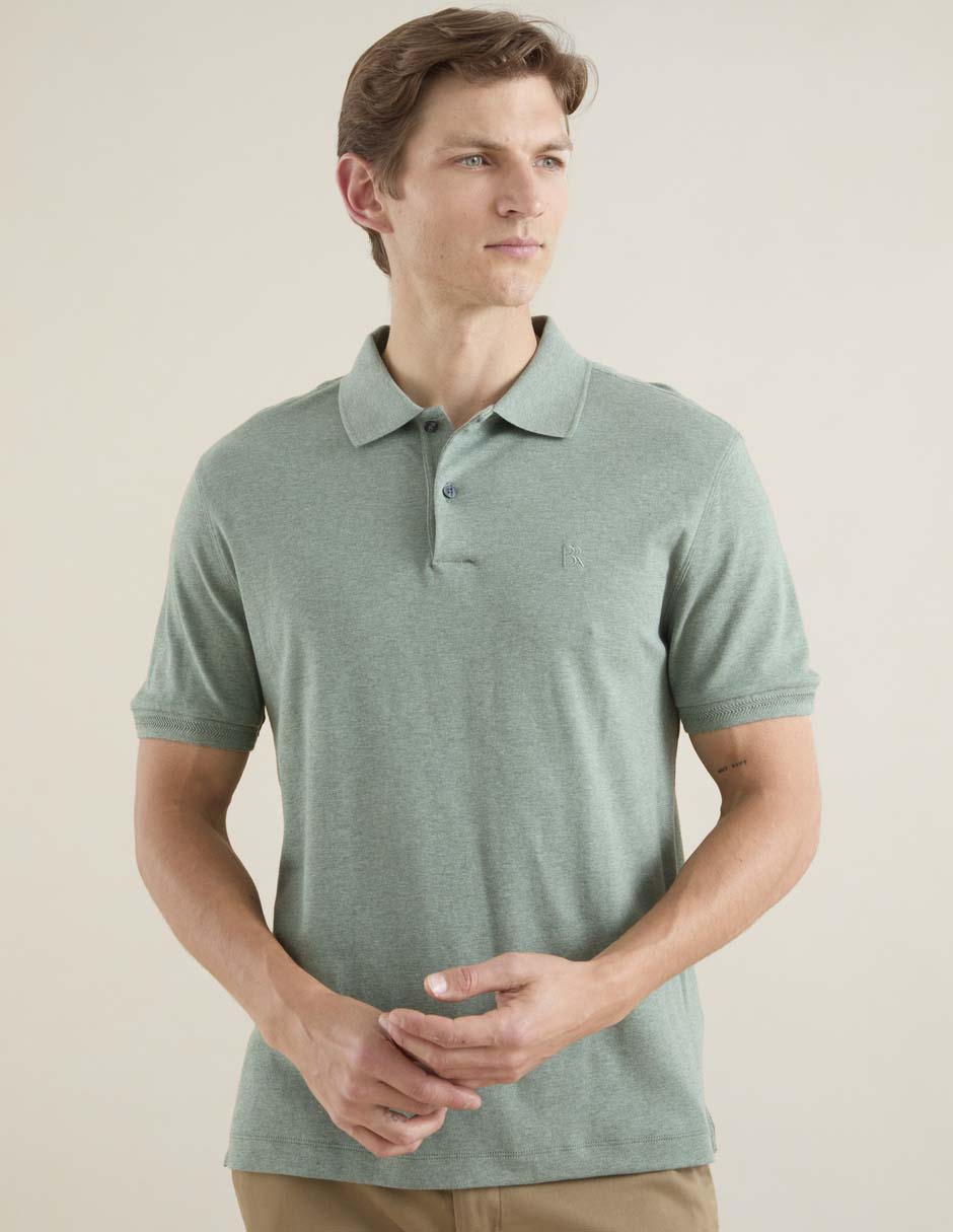 Playera cuello polo para hombre
