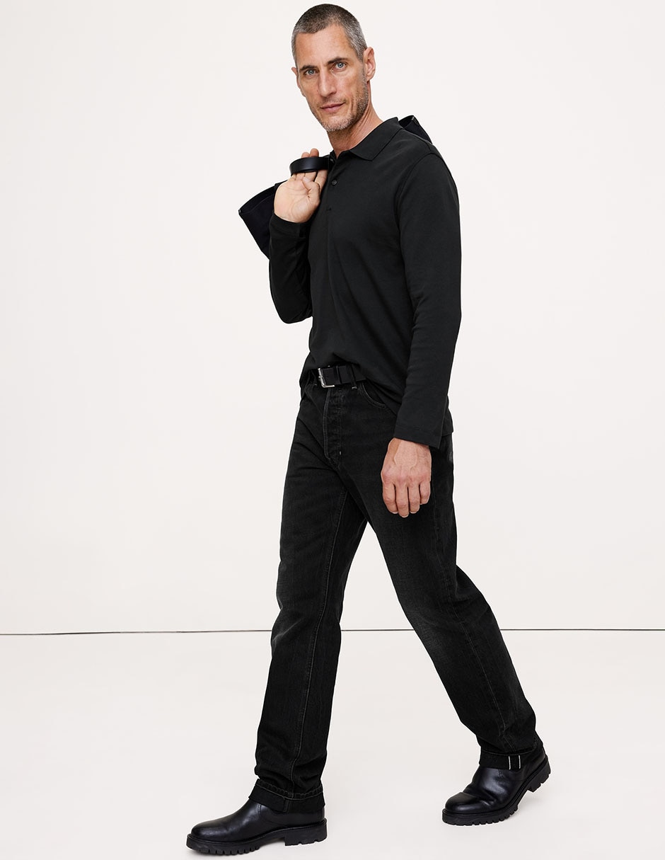 Playera tipo polo para hombre
