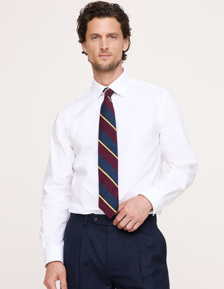 Camisa casual de algodón manga larga para hombre