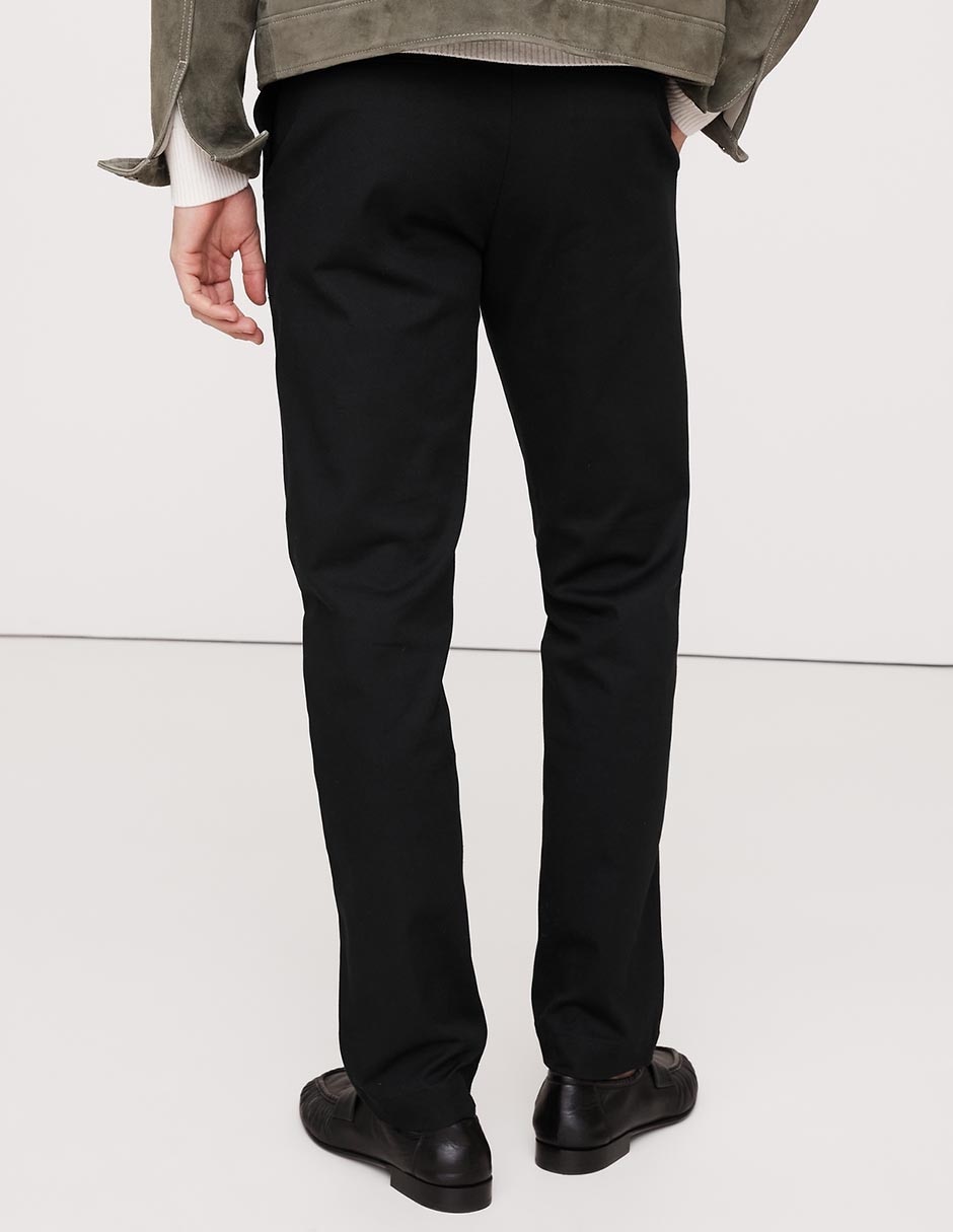 Pantalón de vestir slim de algodón para hombre 2