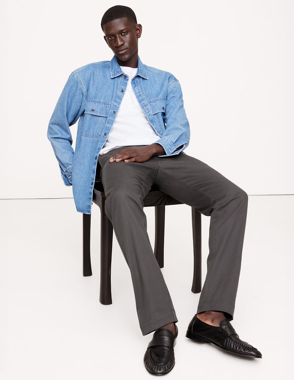 Pantalón de vestir regular para hombre