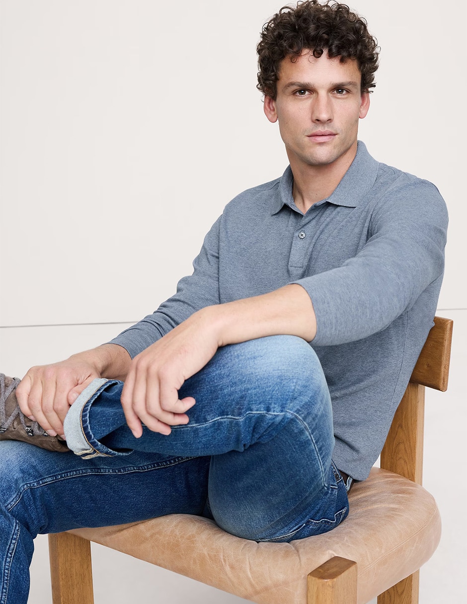 Playera tipo polo para hombre