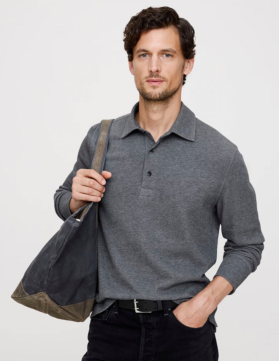 Playera tipo polo para hombre
