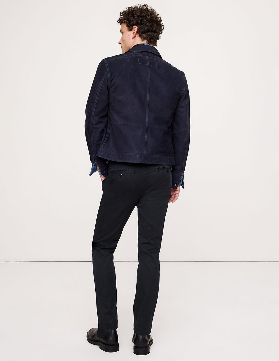 Pantalón chino slim de algodón para hombre 2