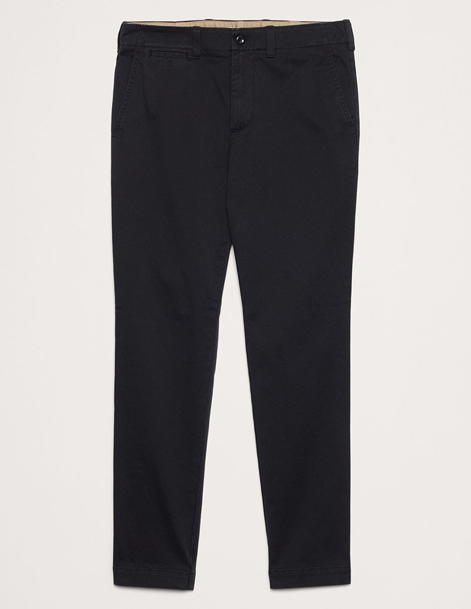 Pantalón chino slim de algodón para hombre 4