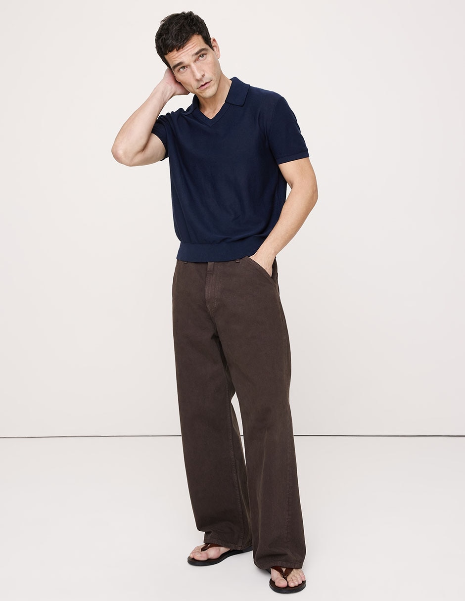 Playera tipo polo para hombre