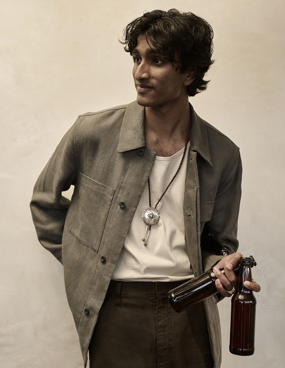 Imagen de producto Chamarra casual con bolsillos para hombre