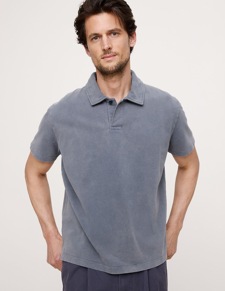 Playera tipo polo para hombre
