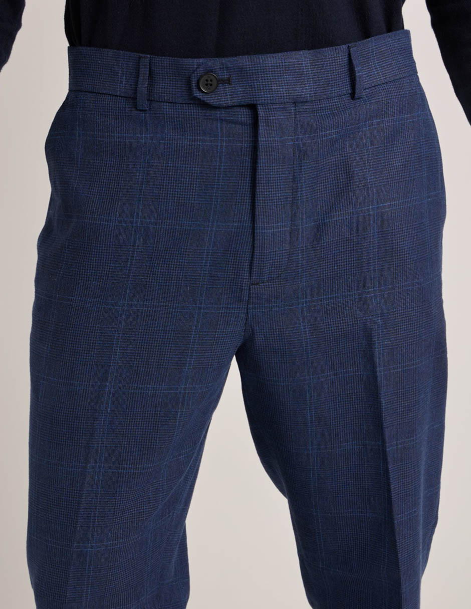 Pantalón de vestir straight de lino para hombre 7