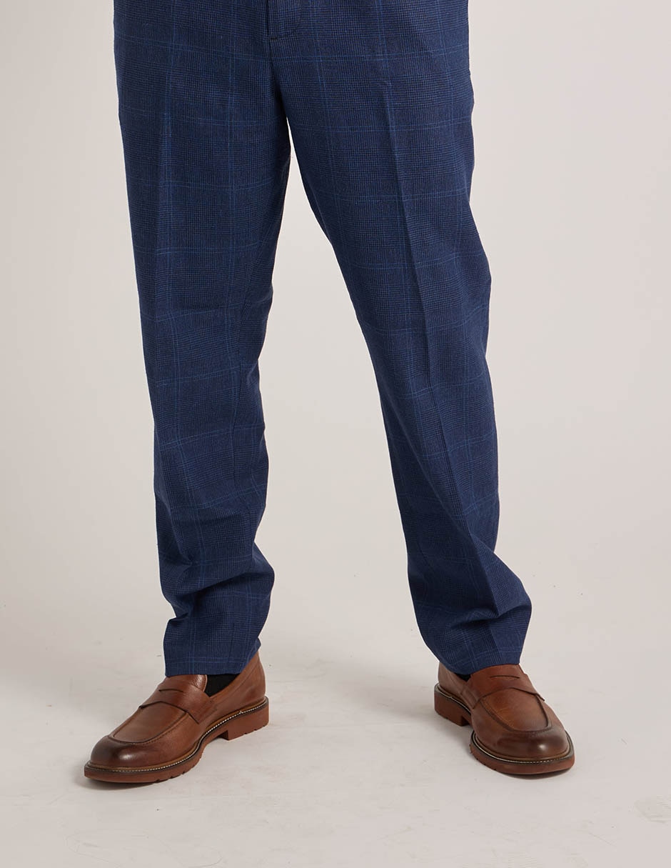 Pantalón de vestir straight de lino para hombre