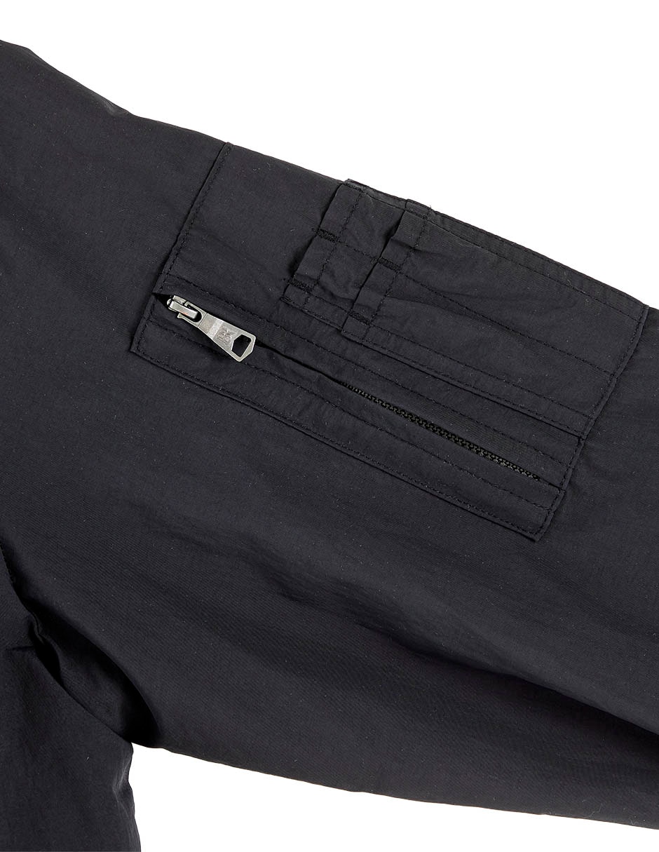 Chamarra bomber con bolsillos para hombre