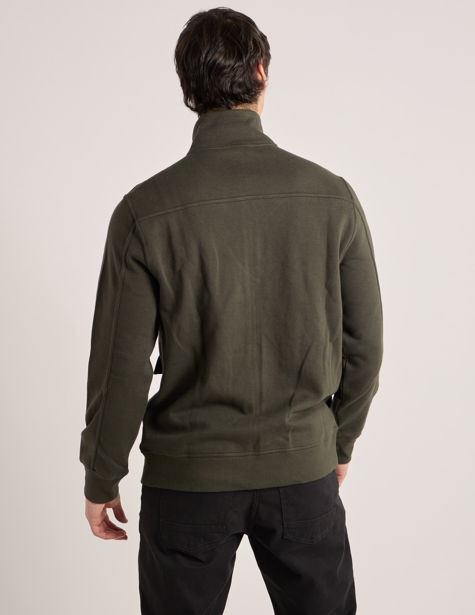 Chamarra casual con bolsillo para hombre