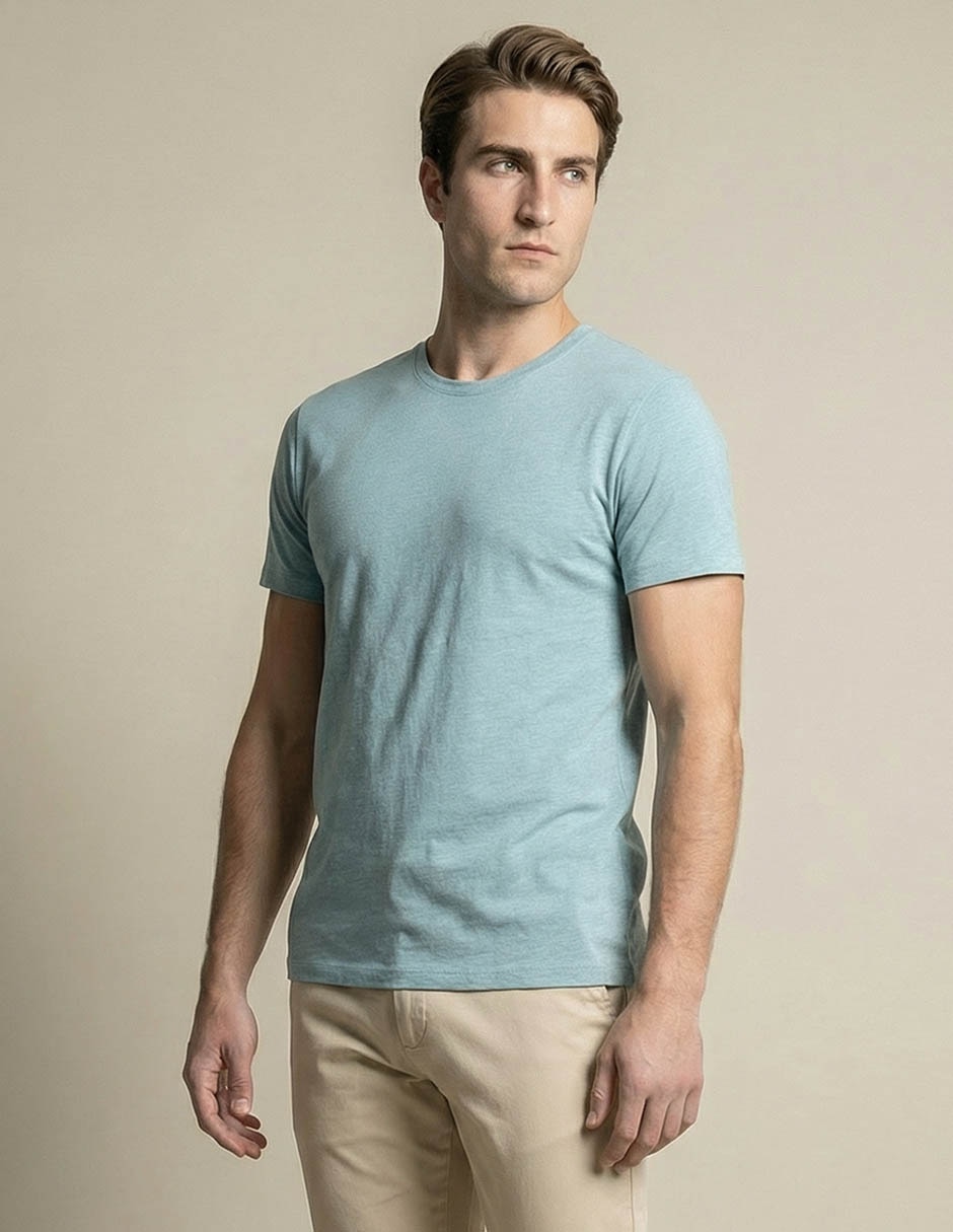 Playera cuello redondo para hombre Playera cuello redondo para hombre