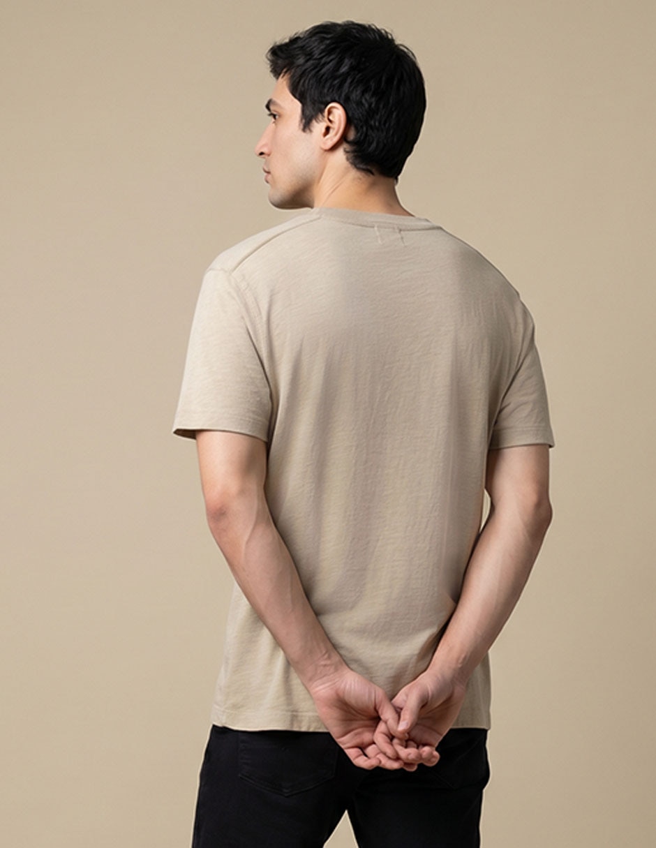 Playera cuello redondo para hombre 2