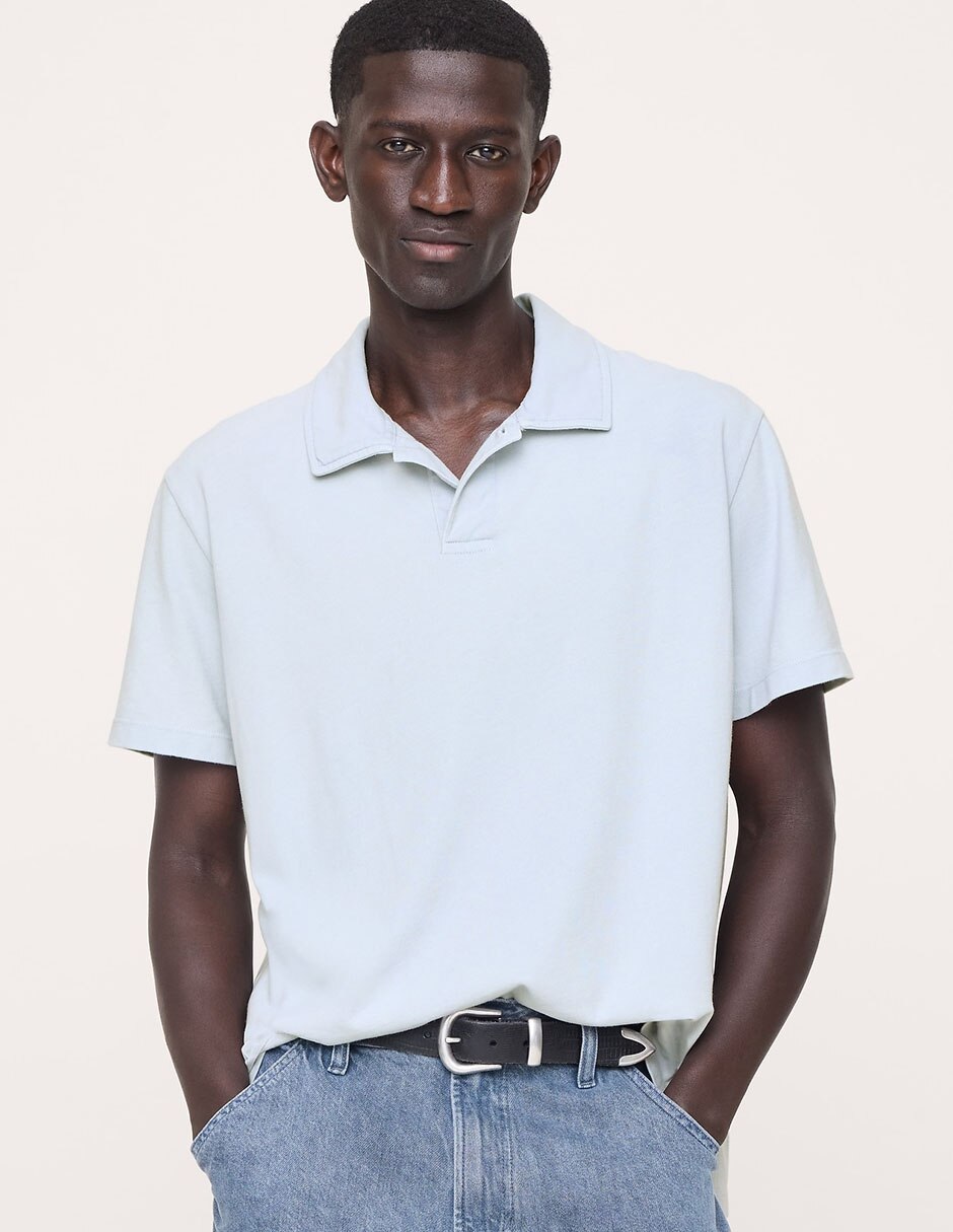 Playera tipo polo para hombre