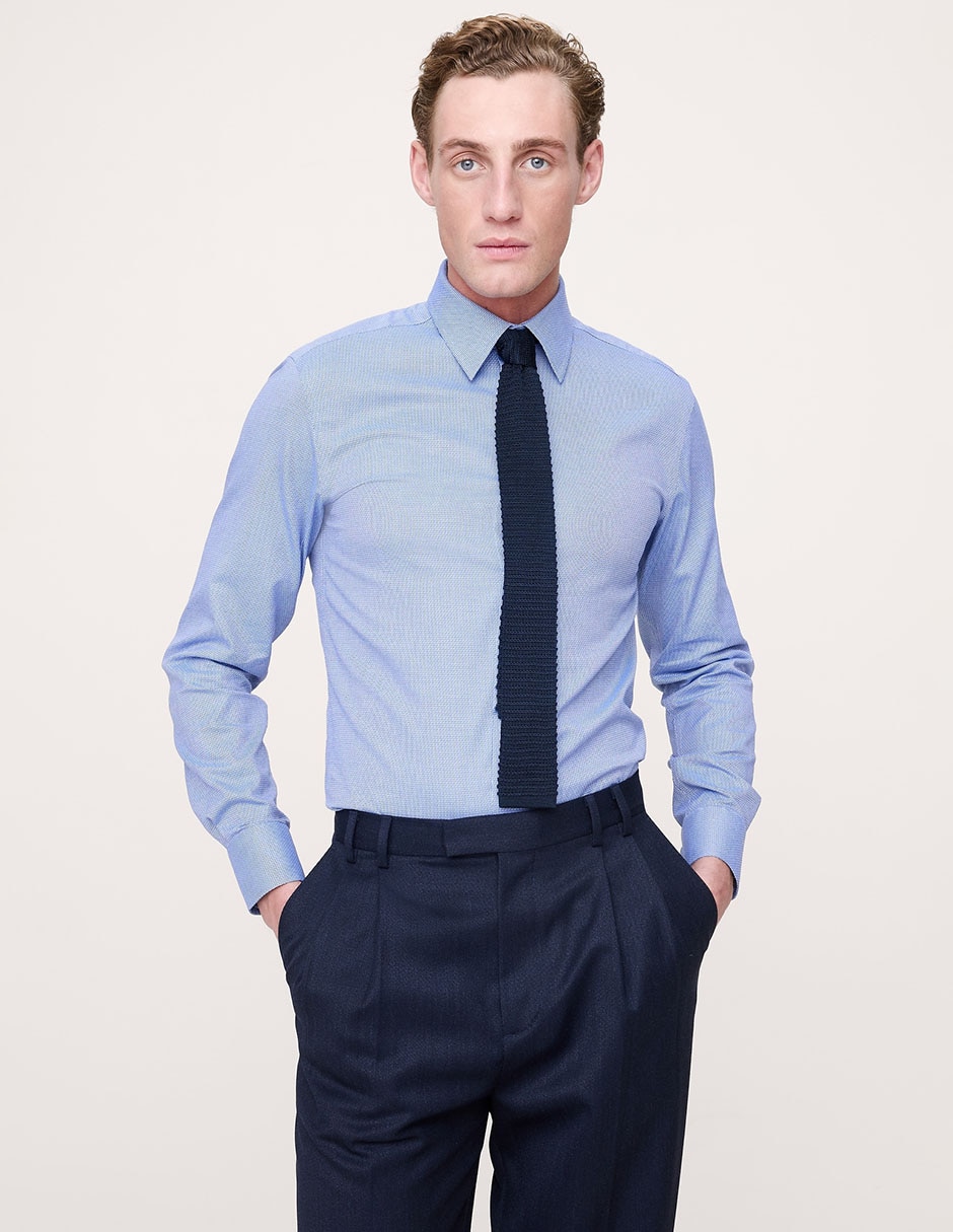 Camisa de vestir manga larga para hombre Camisa de vestir manga larga para hombre