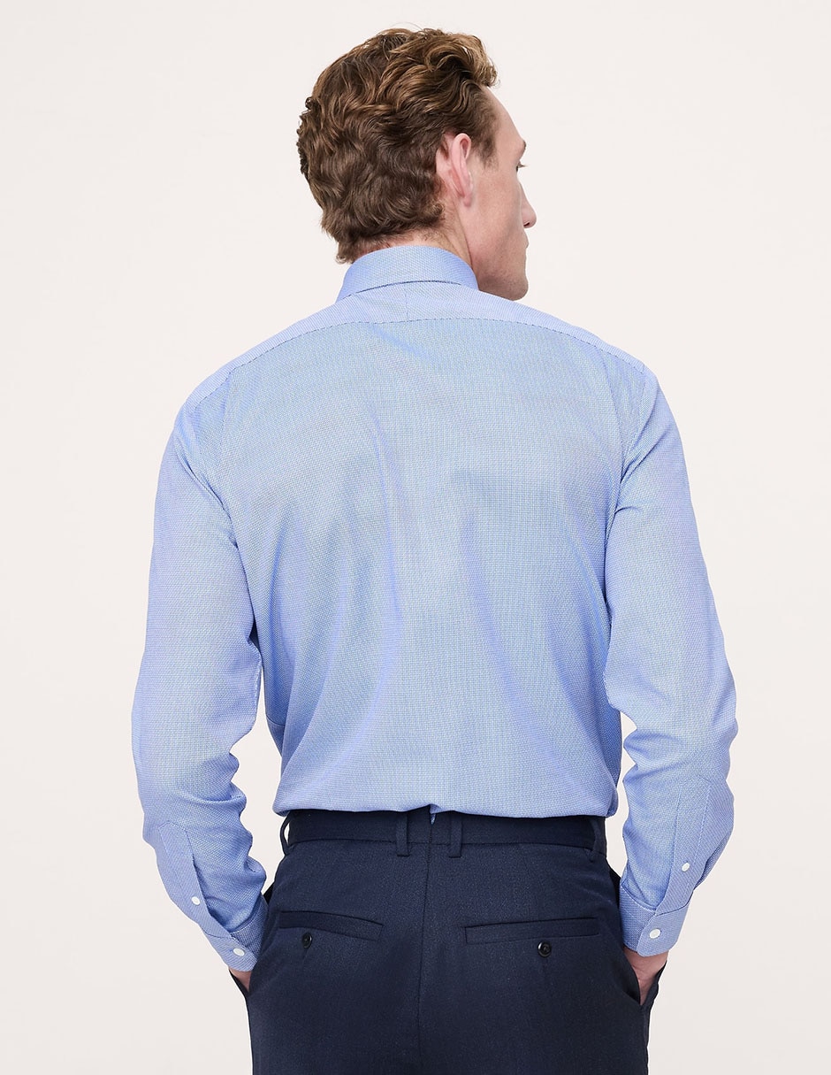 Camisa casual de algodón manga larga para hombre 5