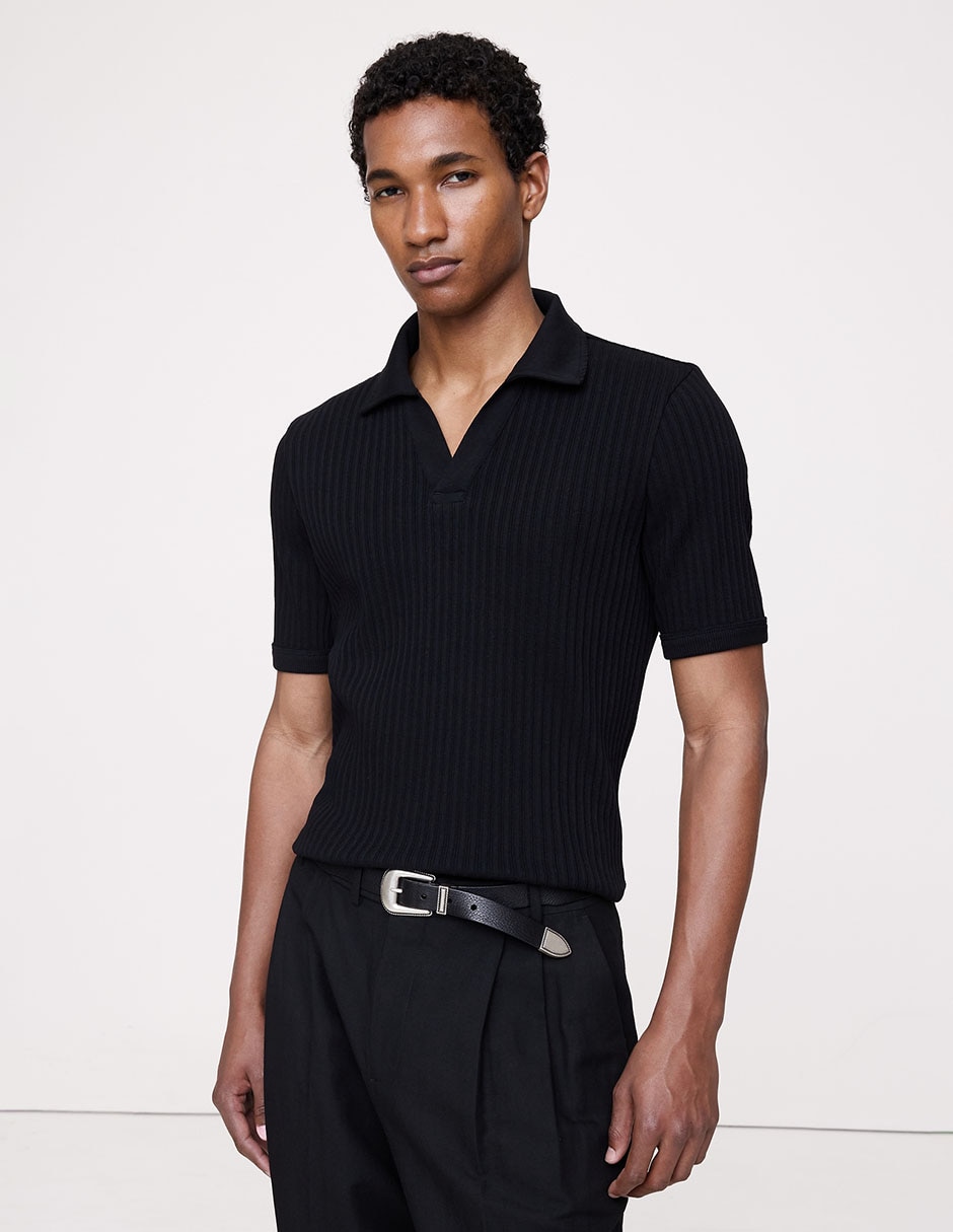 Playera tipo polo para hombre