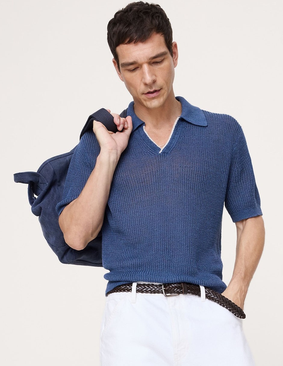 Playera tipo polo para hombre 1