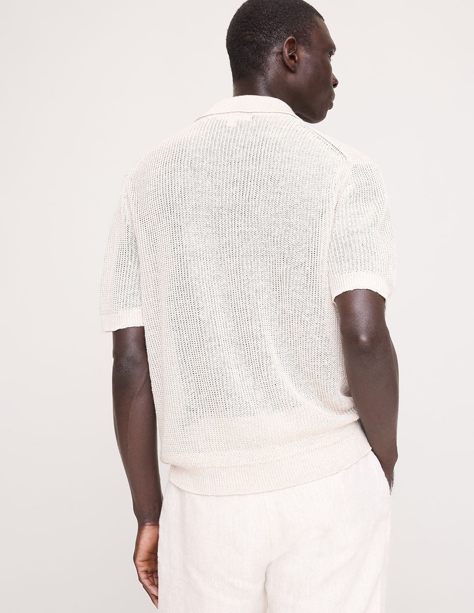 Playera cuello polo para hombre 6