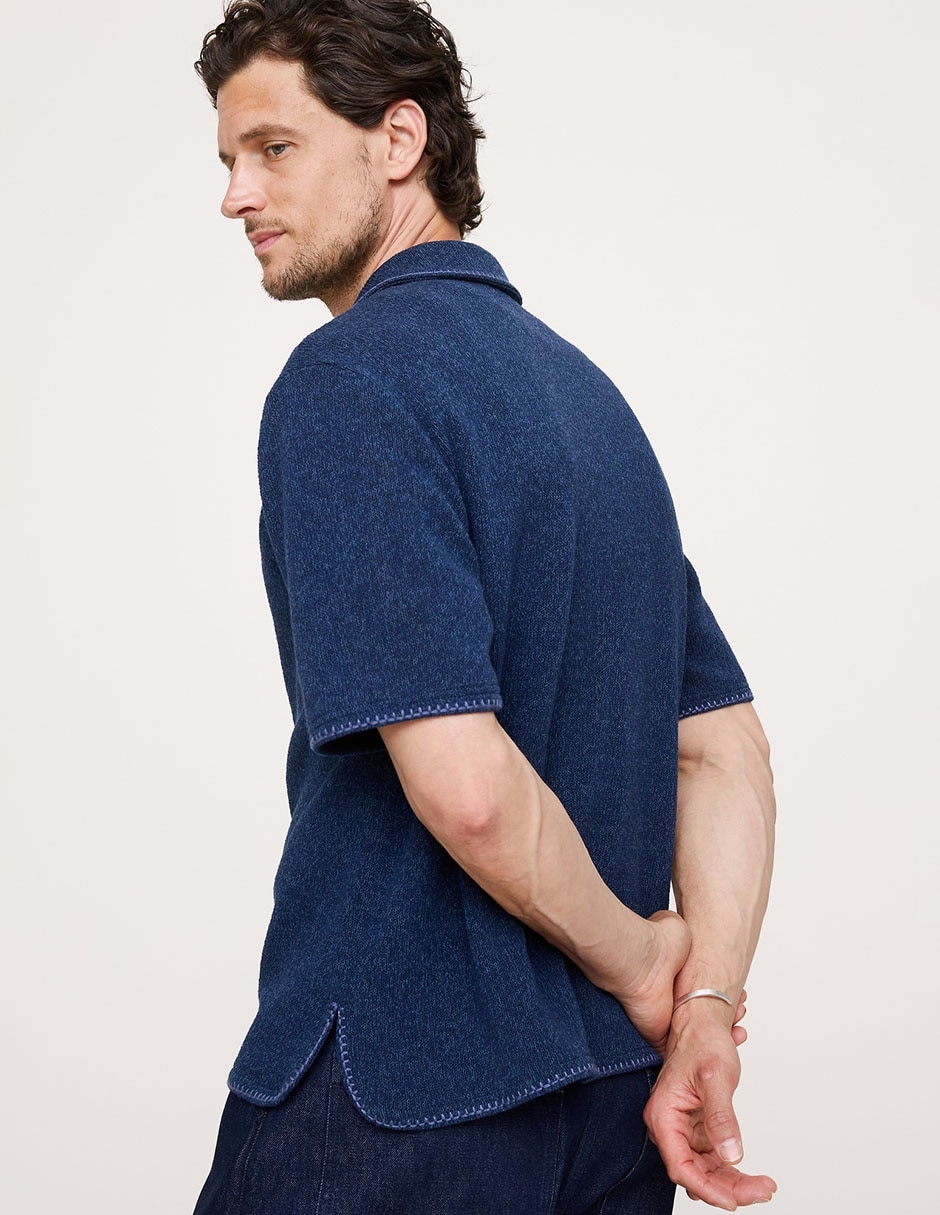 Camisa manga larga de algodón Republic para hombre 2