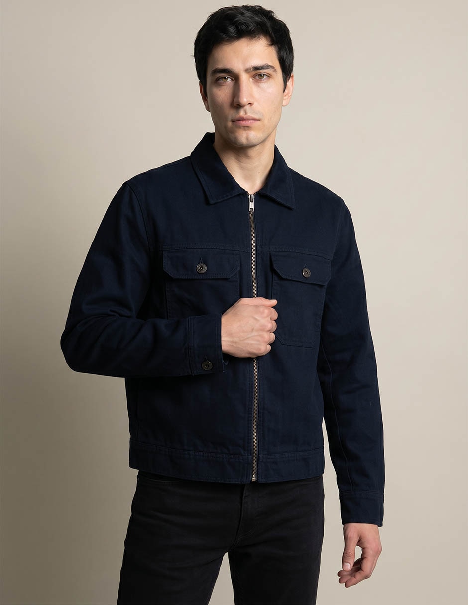 Chamarra casual de algodón para hombre Chamarra casual de algodón para hombre