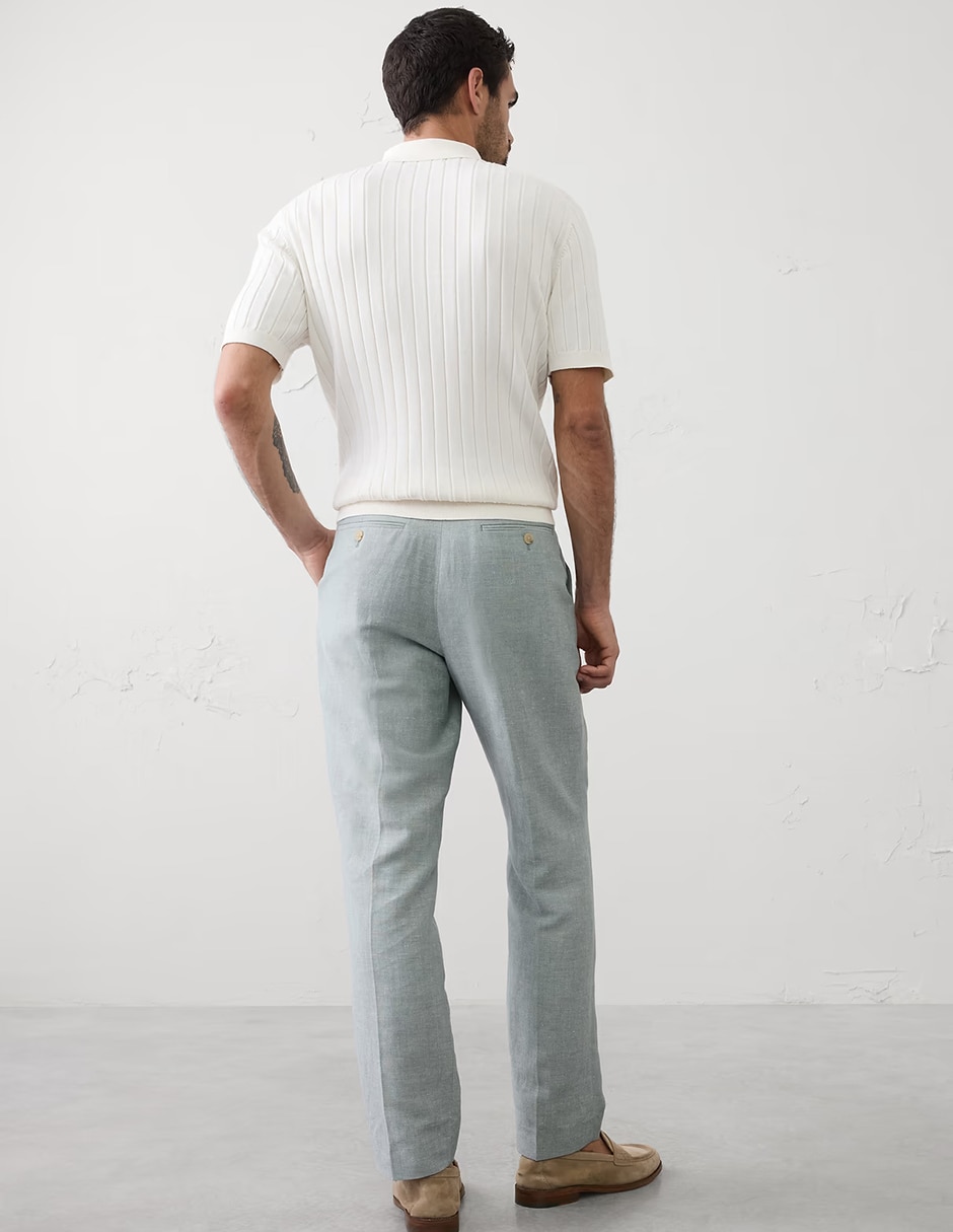 Pantalón de vestir straight para hombre