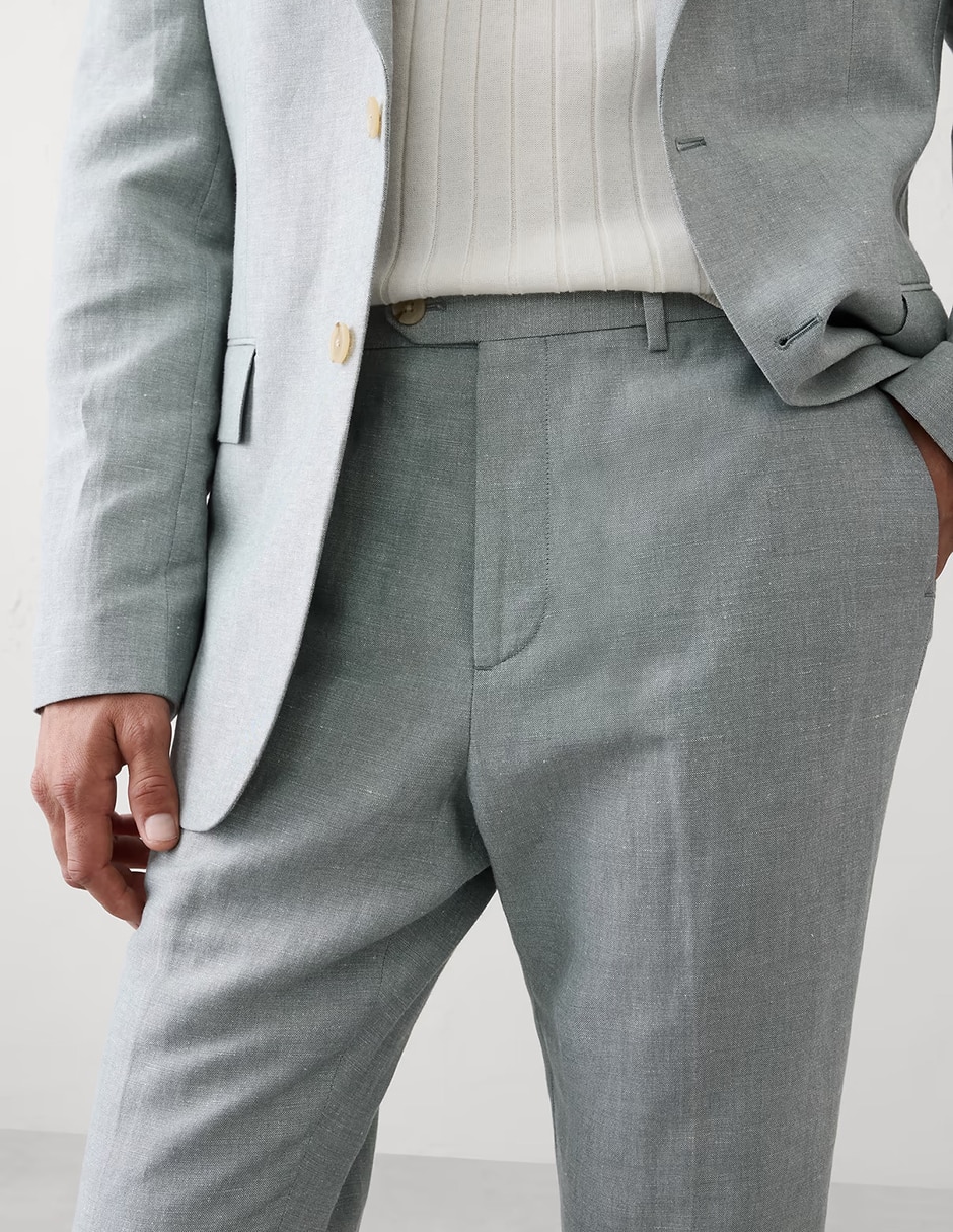Pantalón de vestir straight para hombre