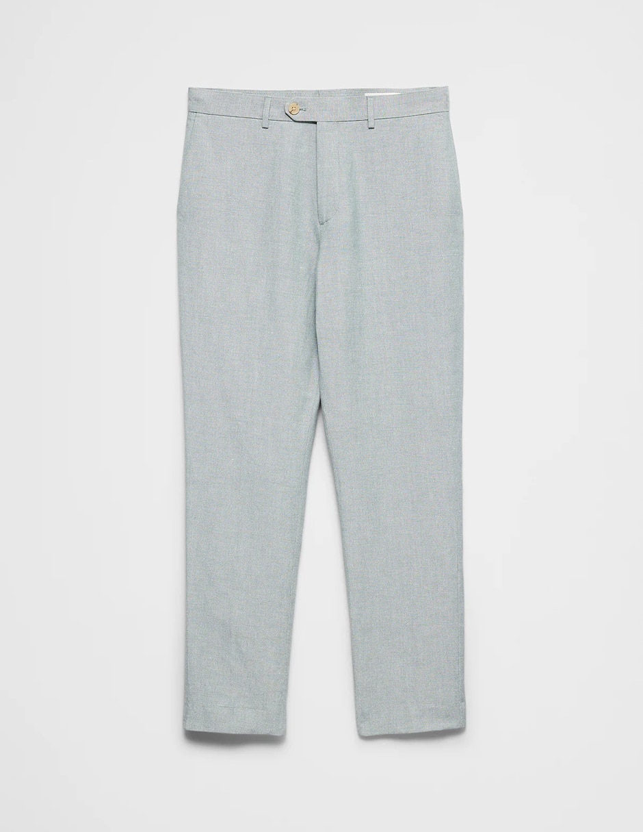 Pantalón de vestir straight para hombre