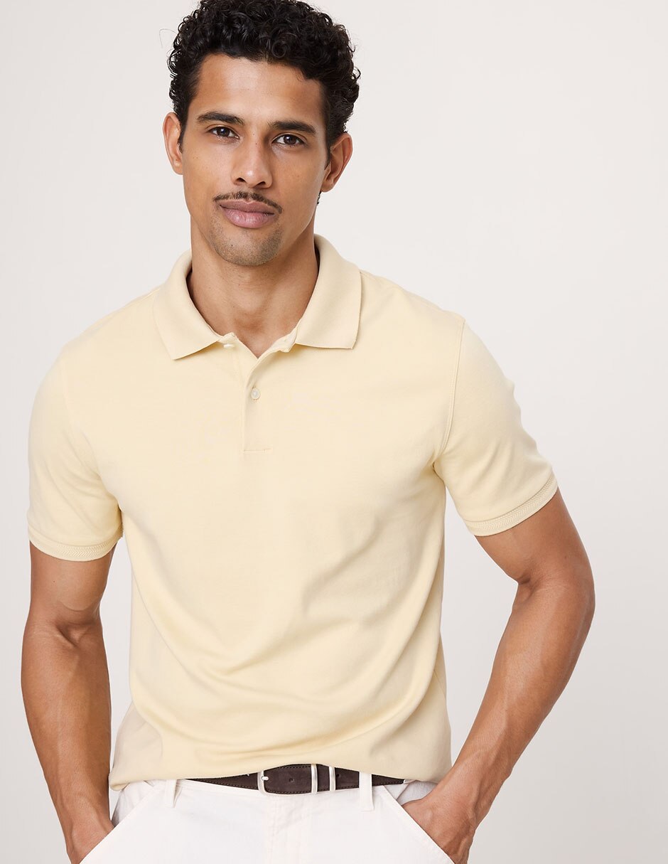 Playera tipo polo para hombre