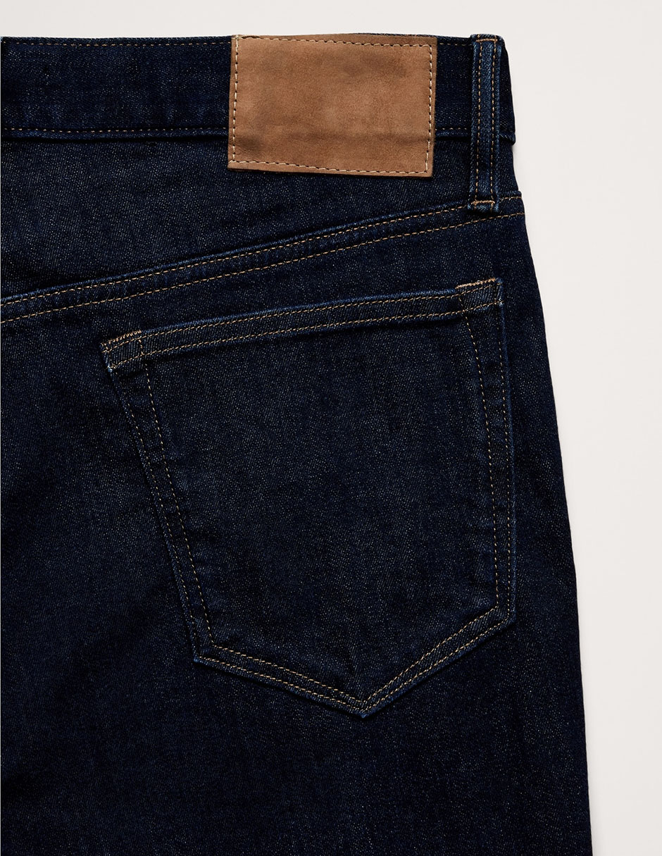 Jeans slim lavado medio para hombre 7
