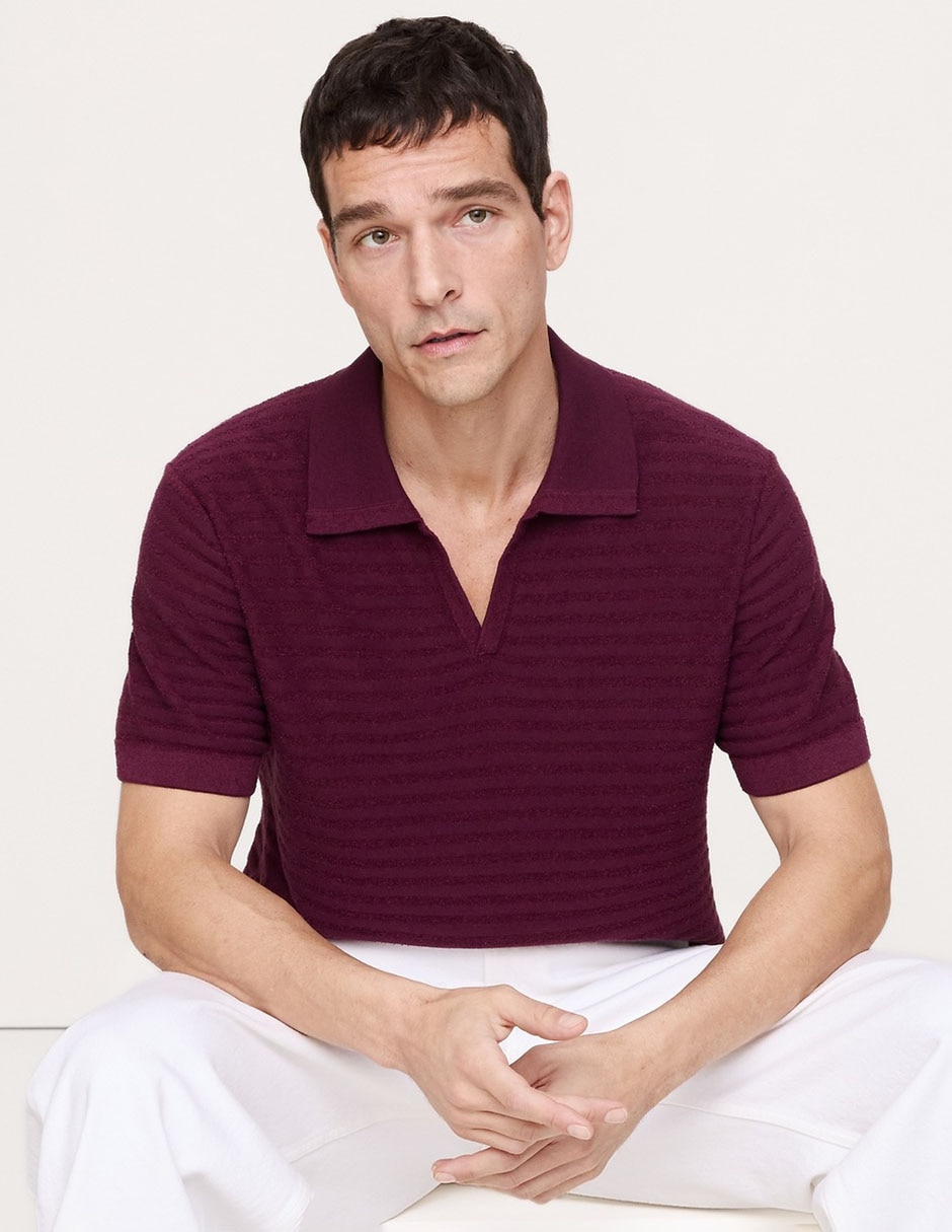 Playera tipo polo para hombre 1