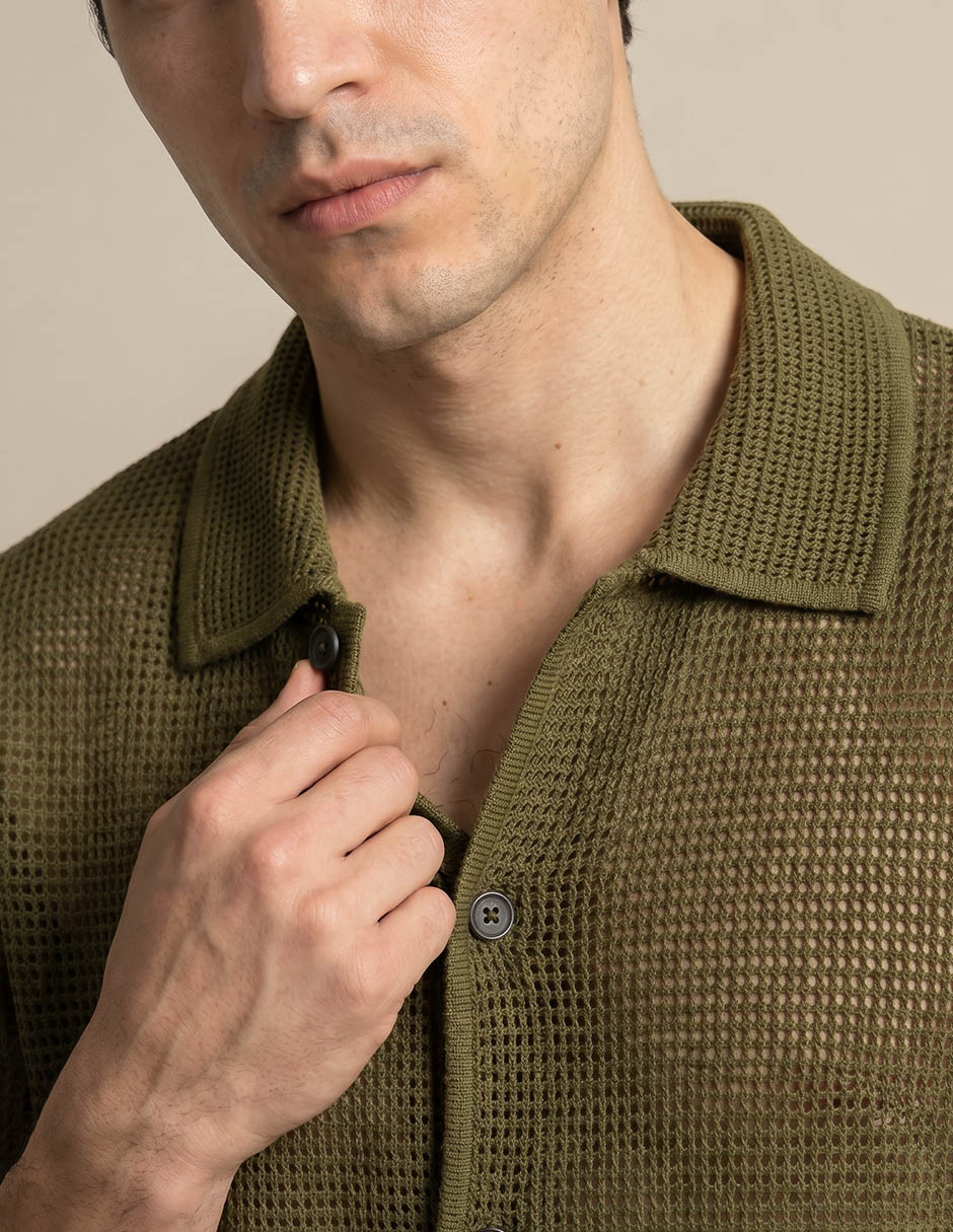 CAMISA BANANA 894831 REGULAR FIT ALGODÓ