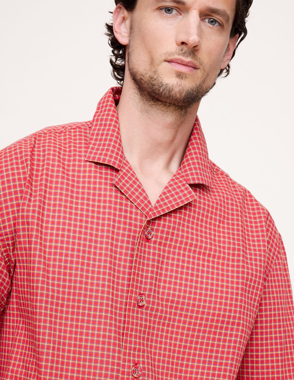 Camisa de algodón manga larga para hombre 3